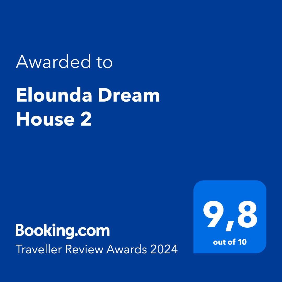 Elounda Dream House 2 Apartment ภายนอก รูปภาพ